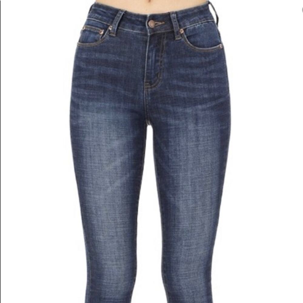 Mid Rise Dark Wash Skinny Jeans womens 27 normcore‎ casual streetwear everyday